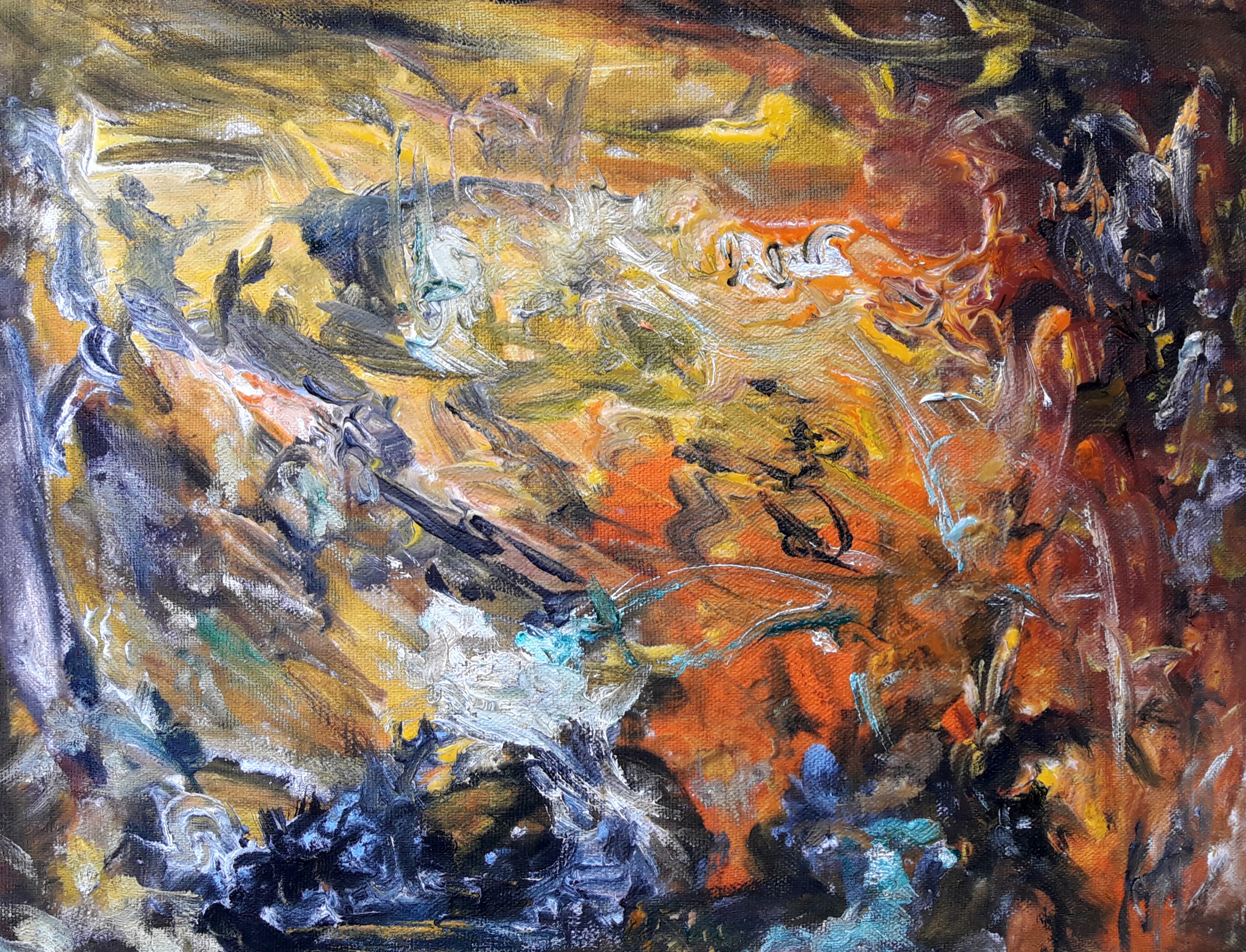 Painting by Yuriy Akhmetzianov (YuGA)