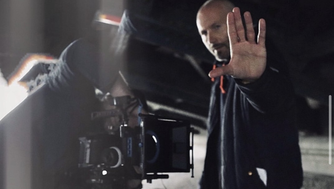 Emil H. Jonsvik on set