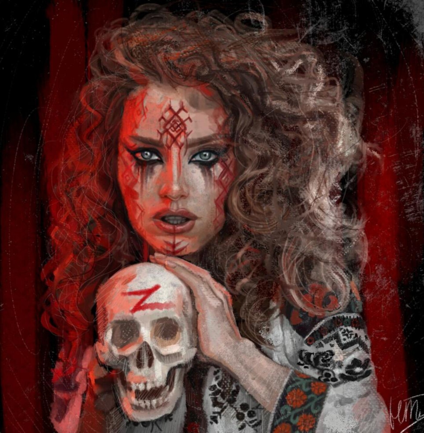 Digital painting by Nataliia Telesheva