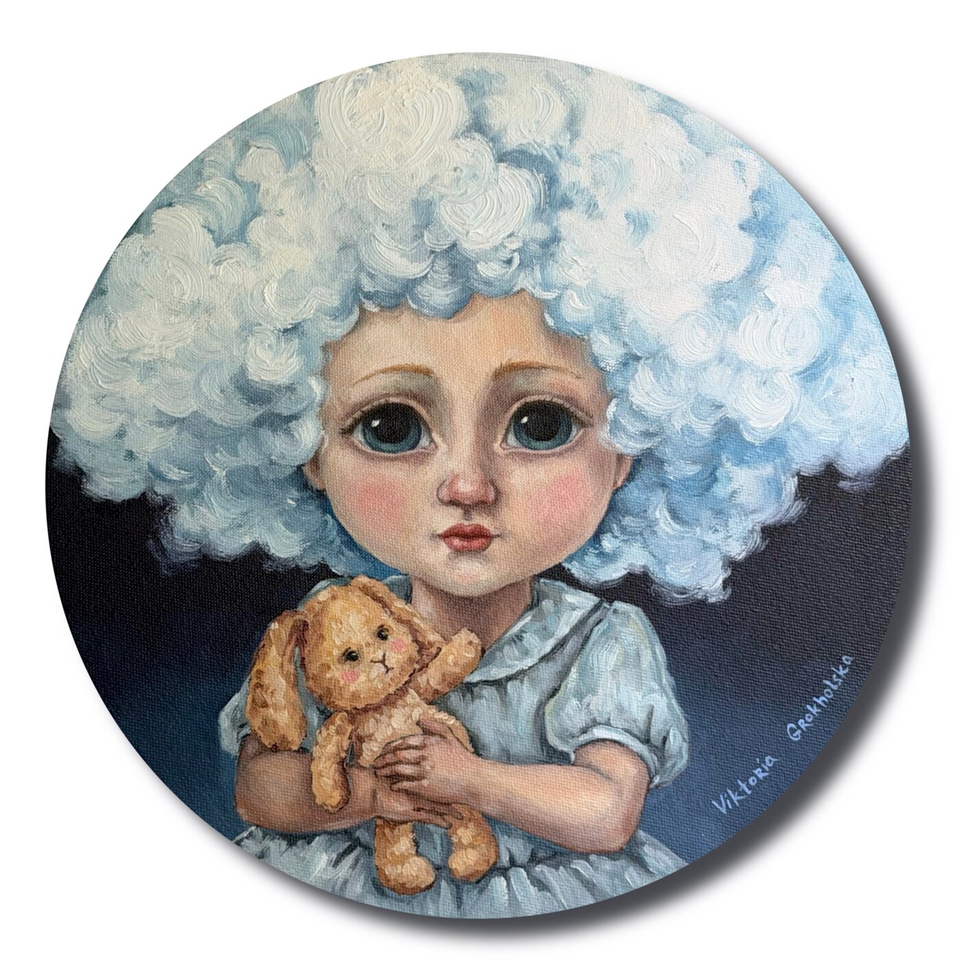 Painting by Viktoria Grokholska