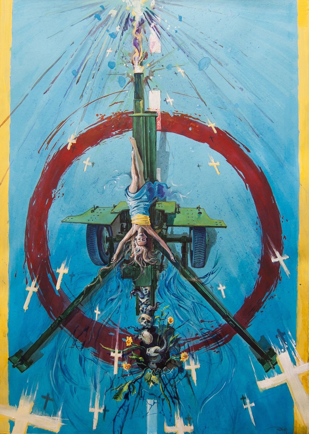 Пацифік (Pacific), 2018, sketch — Dmytro Yurchenko
